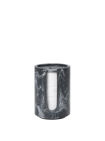 Ferm Living - Contenitore - Mist Cotton Pad Holder - Charcoal