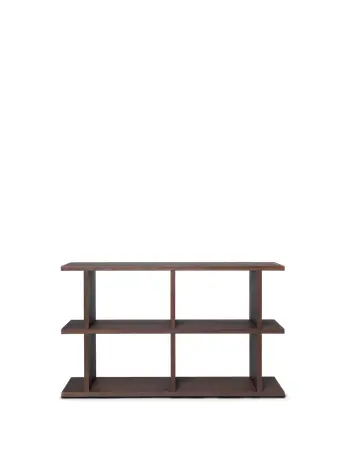 Ferm Living - Display - Kona Bookcase 2x2 - Dark Stained