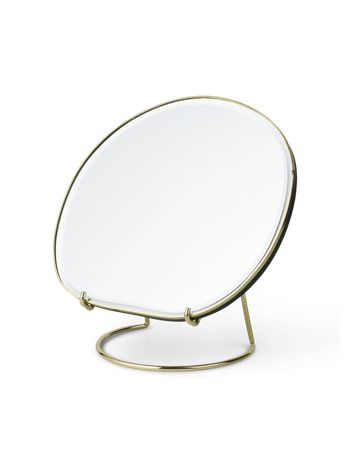 Ferm Living - Spejl - Pond Table Mirror - Brass