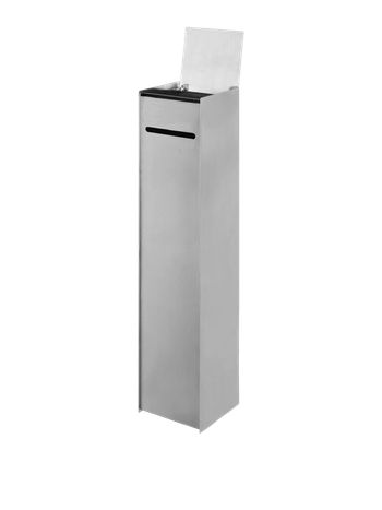 Ferm Living - Porte-papier de toilette - Sama Toilet Paper Dispenser - Brushed Stainless Steel