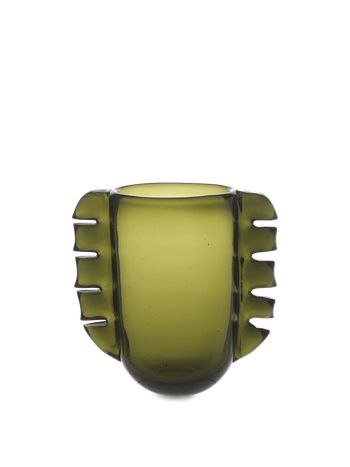 Ferm Living - Vaso - Alas Vase - Alas Vase - Moss Green