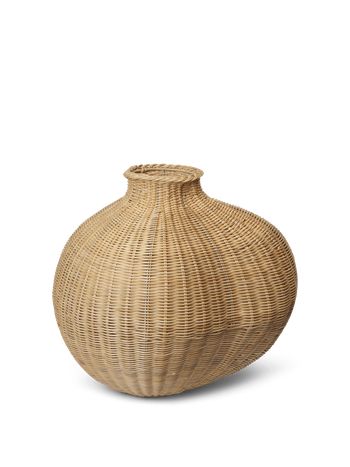 Ferm Living - Vaso - Bola Braided Floor Vase - Natural