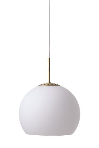 Frandsen - Pendant Lamp - Ball Glass Pendant By Benny Frandsen - Opal White Ø25 EU