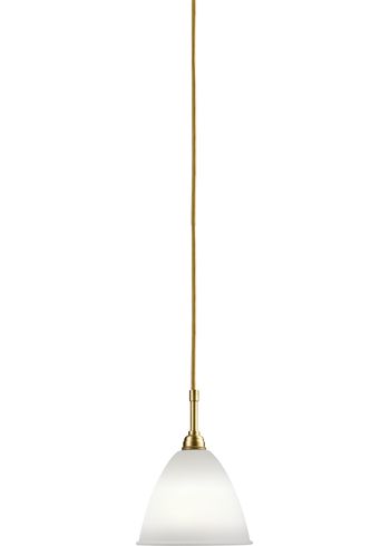 GUBI - Pendel - BL9 Pendant - Ø16 (S) - Base: Brass / Shade: Bone China