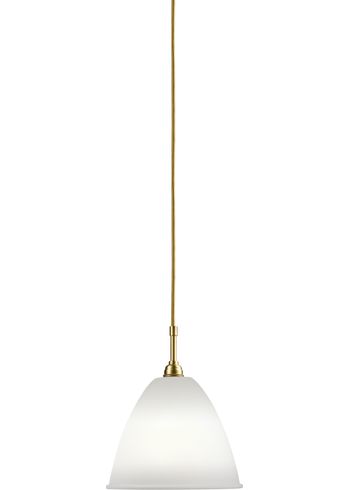 GUBI - Pendel - BL9 Pendant - Ø21 (M) - Base: Brass / Shade: Bone China