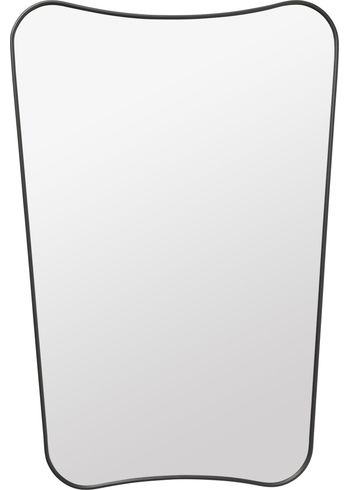 GUBI - Spejl - F.A. 33 Wall Mirror - Black Brass - 54x80