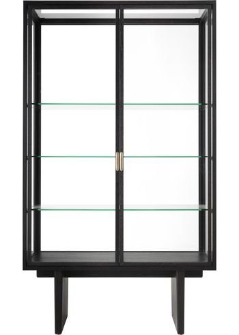 GUBI - Vitrineskab - Private Vitrine - Brown/Black Stained Oak
