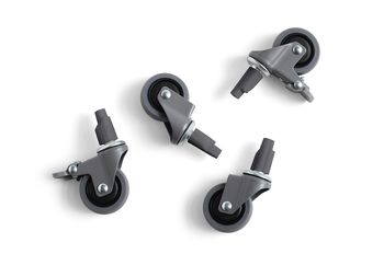 HAY - Wheel set - Colour Crate Wheels - Large Grey