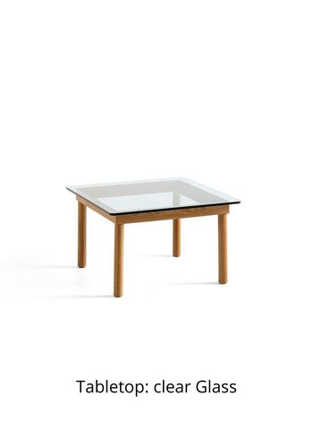 HAY - Coffee table - Kofi / 60 x 60 - Base: Water-Based Lacquered Oak