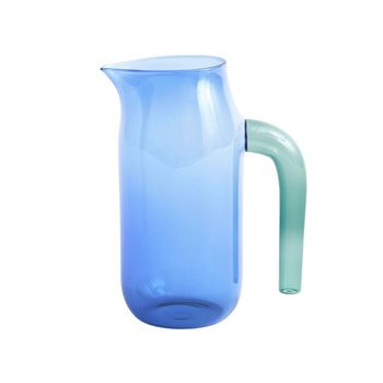 HAY - Jug - Glass Jug - X-Large - Blue