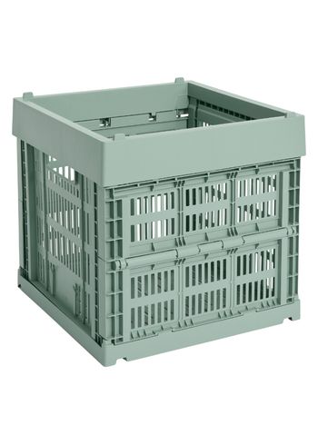 HAY - Lådor - Hay Colour Crate Cube - Sage green