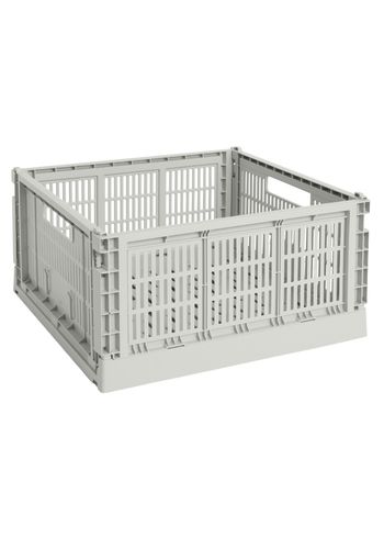 HAY - Lådor - Hay Colour Crate Large Square - Grey