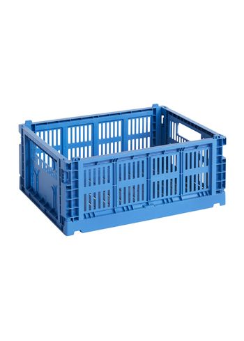 HAY - Lådor - Hay Colour Crate Medium - Electric Blue