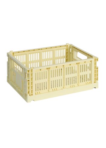 HAY - Lådor - Hay Colour Crate Medium - Light yellow