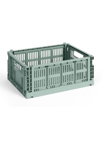 HAY - Lådor - Hay Colour Crate Medium - Sage green