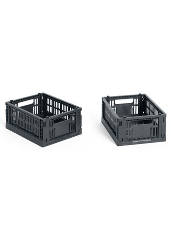 HAY - Kasser - Hay Colour Crate Mini - Charcoal