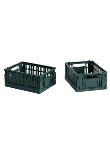 HAY - Kasser - Hay Colour Crate Mini - Dark Green
