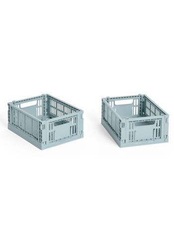 HAY - Kasser - Hay Colour Crate Mini - Dusty Blue