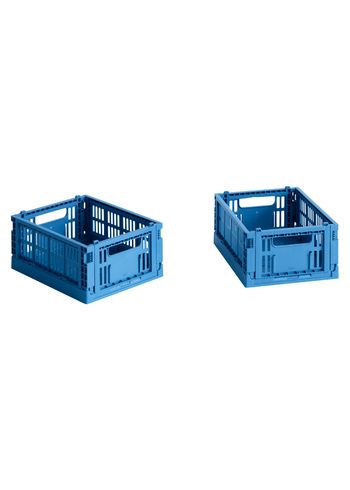 HAY - Kasser - Hay Colour Crate Mini - Electric blue