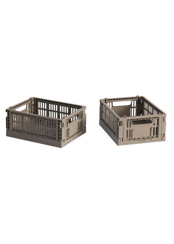 HAY - Kasser - Hay Colour Crate Mini - Warm Grey