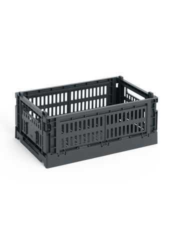 HAY - Lådor - Hay Colour Crate Small - Charcoal