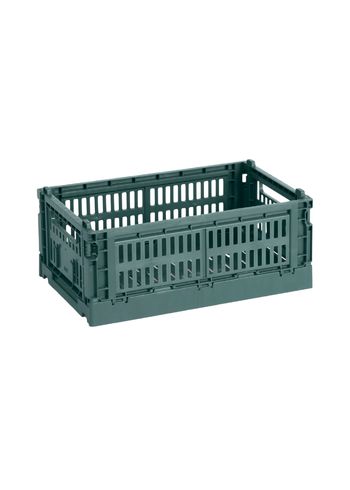 HAY - Lådor - Hay Colour Crate Small - Dark green