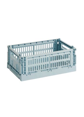 HAY - Lådor - Hay Colour Crate Small - Dusty Blue