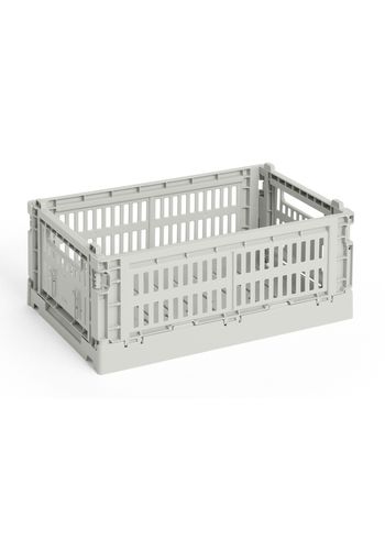 HAY - Lådor - Hay Colour Crate Small - Grey