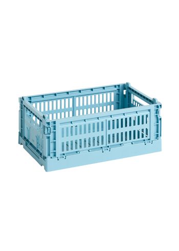 HAY - Lådor - Hay Colour Crate Small - Light Blue
