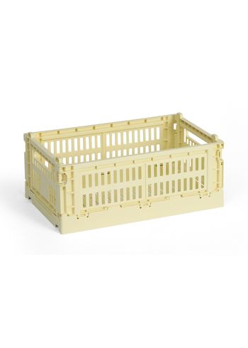 HAY - Lådor - Hay Colour Crate Small - Light yellow