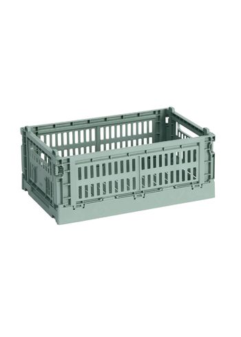 HAY - Lådor - Hay Colour Crate Small - Sage green