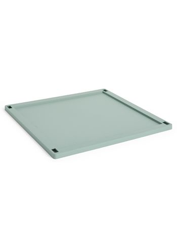 HAY - Lid - Hay Colour Crate Lid Plastic Large Square - Sage green