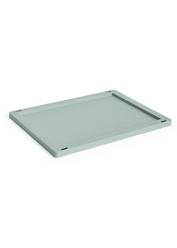 HAY - Lid - Hay Colour Crate Lid Plastic Medium - Sage green