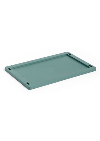 HAY - Lid - Hay Colour Crate Lid Plastic Small - Dark green