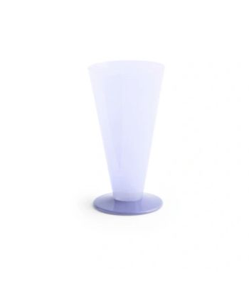HAY - Vase - Conical Vase - Small - Light blue and lavender blue