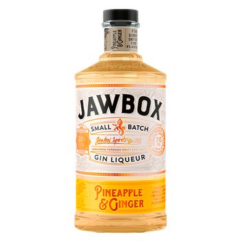 Jawbox Gin - Gin - Jawbox Gin Liquer - Pineapple & Ginger