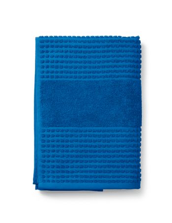 JUNA - Towel - Check Towel - Blue