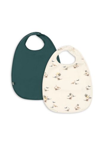 Konges Sløjd - Dorsal - 2 pack dinner bib - KUBI/RAIN FOREST