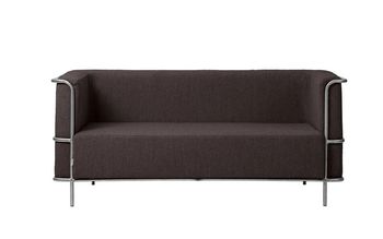 Kristina Dam - Couch - Modernist Sofa 2-Seater - Chokolate brown - Bouclé