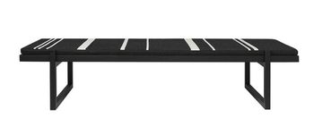 Kristina Dam Studio - Mattress - Minimal Daybed Mattress - Black - Gabriel Savak Textile