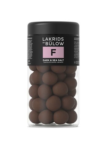 LAKRIDS BY BÜLOW - Lékořice - F - Dark & Sea Salt - F - Dark & Sea Salt - Regular