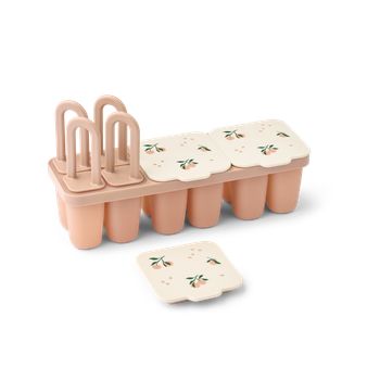 LIEWOOD - Forme di gelato - Kaimen Food & Ice Pop Tray - Peach / Sea Shell