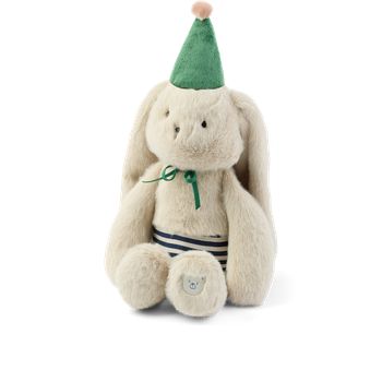LIEWOOD - Protezione del letto - Bertrand Rabbit Celebration Teddy - Mist / Blue stripe mix