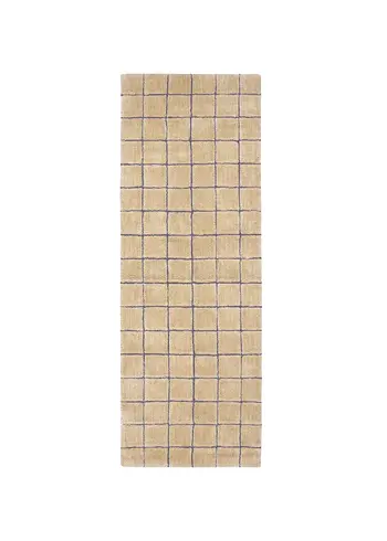 Lorena Canals - Teppich - Wool Rug Runner Mosaic - Amber