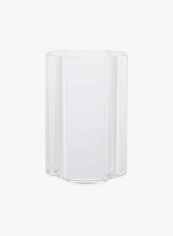 Louise Roe - Vase - Funki Vase - Funki Vase Asymmetric Opal White