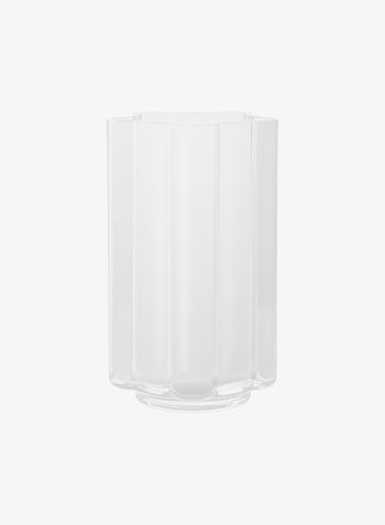 Louise Roe - Vase - Funki Vase - Funki Vase Rounded Opal White