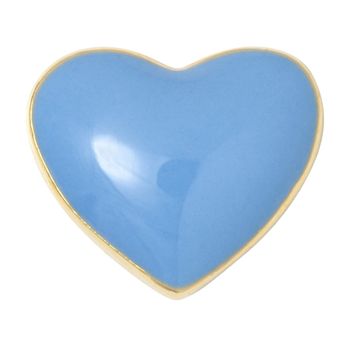 LULU Copenhagen - Earring - LOVE U - Light Blue