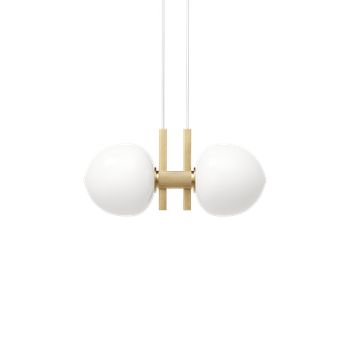 LYFA - Pendant Lamp - Memoir Wall 120 Ii B - Brass