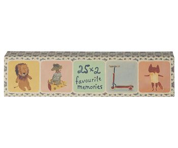 Maileg - Children's games - Anniversary Memory game, 50 pcs - 25 years