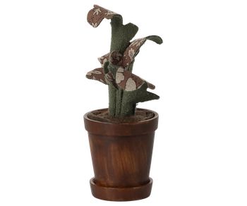Maileg - Doll accessories - Flower Pot With Plant - Mouse